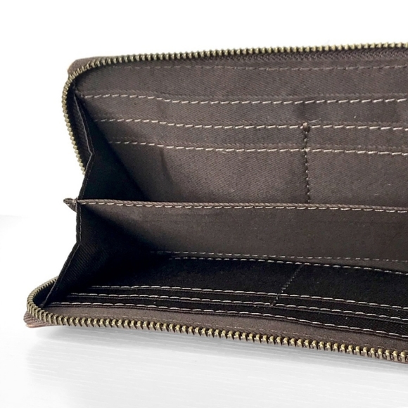 Last TWO! Gorgeous Handmade/Hand Carved Genuine Leather Western Style Wallet - Picture 5 of 9